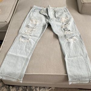 Mens Levi’s 511 light blue denim jean